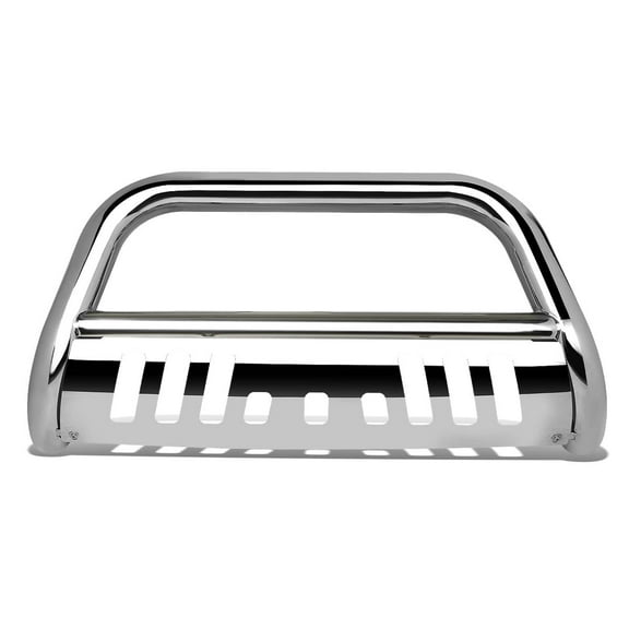 DNA Motoring Chrome Stainless Steel Bumper Push Bull Bar Grill Guard for 10-16 Toyota 4Runner N280