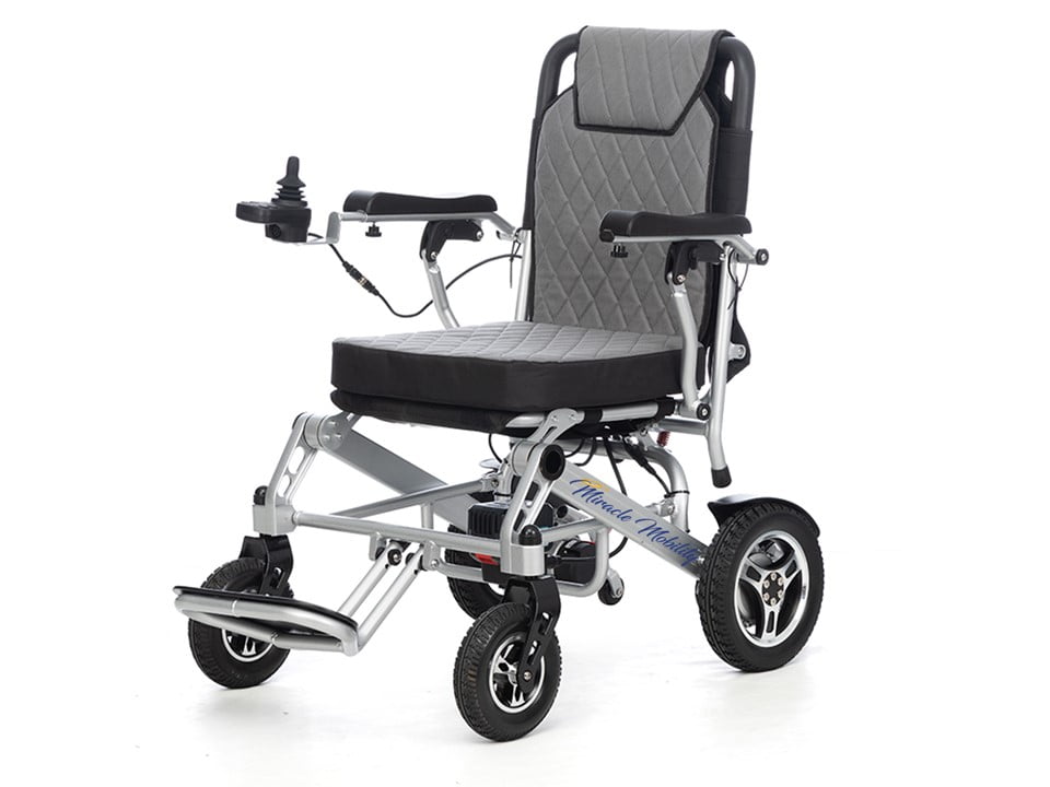 Miracle Mobility Silver 6000 Plus Lightweight, Foldable Electric