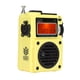 thumbnail image 5 of HRD‑701 Radio digital Soporte de temporización de banda completa Tarjeta de memoria Radio Bluetooth portátil Reproductor de música para el hogar al aire libreAmarillo, 5 of 5
