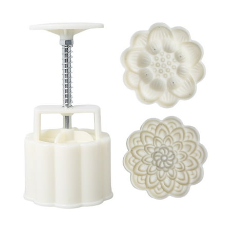 

Pastry Moon Cake Mold Decoration Thickness Adjustable Durable Exquisite Lotus