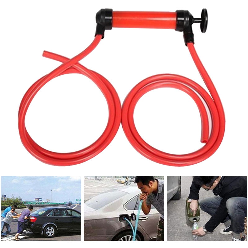 Hand Pump Oil Pump Durable Manual Red Dipstick Tube Air Pumps Multi
