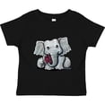 thumbnail image 3 of Inktastic Kiniart Elephant Boys or Girls Toddler T-Shirt, 3 of 5