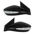 thumbnail image 2 of New Pair Of Door Mirrors Compatible With Man Hyundai Sonata Limited GLS SE GL 2.0T 2011 2012 2013 2014 By Part Numbers HY1321168 HY1320168 876103Q110, 2 of 2