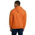 thumbnail image 7 of JERZEES NuBlend Men's Hi Vis Work Hooded Sweatshirt Safety Orange, Fleece Pocket Hoodie, 3-Pack, M, 7 of 7