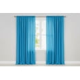 thumbnail image 3 of Solid Poplin Window Curtain or Photography Backdrop 58" Wide - Turquoise, 3 of 6
