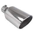 thumbnail image 1 of Diesel Series Round Rolled Edge Angle Cut Bolt-On Exhaust Tip, 1 of 1