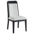 thumbnail image 3 of Brookmead Wood Dining Side Chair Ivory and Black (Set of 2), 3 of 14