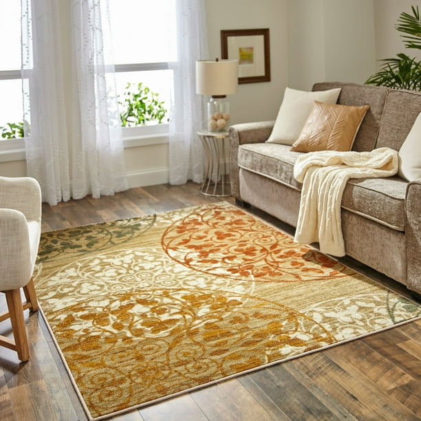 Mohawk Home Medallion Printed Area Rug