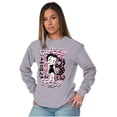 thumbnail image 3 of Kanji Betty Boop Classy and Sassy Women's Long Sleeve T Shirt Brisco Brands L, 3 of 6