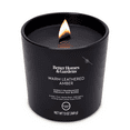 thumbnail image 4 of Better Homes & Gardens 13oz Warm Leathered Amber Scented Wooden Wick Jar Candle, 4 of 6
