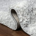 thumbnail image 6 of Bohemian Geometric Shag Indoor Tassel Area Rug, Cream/Grey, 8' x 10', 6 of 8