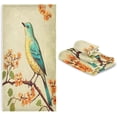 thumbnail image 7 of Coolnut Beautiful Forest Bird Towels Absorbent Bath Towels Set Soft & Comfortable Towel Set for Home Hotel Decor, 3 Piece Washcloth Gift, 7 of 7