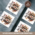 thumbnail image 6 of 3drose, Pet Lovers of the Springer Spaniel Dog Breed Will Love Turkey Humor, Set of 4 Ceramic Tile Coasters, 6 of 7