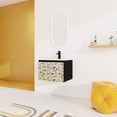 thumbnail image 2 of 24'' Floating Vanity with Soft-Closing Doors | Provide Ample Storage Space | Ceramic Sink with Smooth Surface | Reduce Environmental Impact, 2 of 7