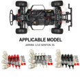thumbnail image 2 of Baohd Rear Shock Absorber For SENTON 3S Aluminum Alloy Short Course Threaded 4pcs RC Car Accessories Replacement Parts Titanium, 2 of 6