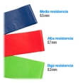 thumbnail image 3 of Set 3 Mini Bands de 5x25cm de 0.5, 0.9 y 1.2 mm Tayga Multicolor, 3 of 5