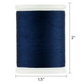 thumbnail image 6 of (3 pack) Hello Hobby Deep Blue 100% Polyester All Purpose Thread, 300 Yards, 6 of 6