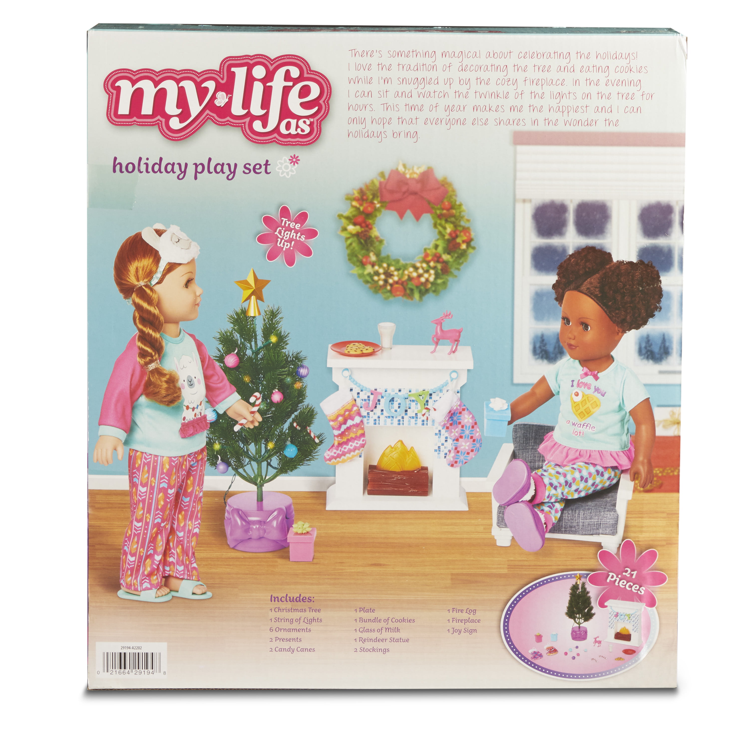 My Life As Holiday Decorations Play Set for 18" Dolls Christmas American Girl