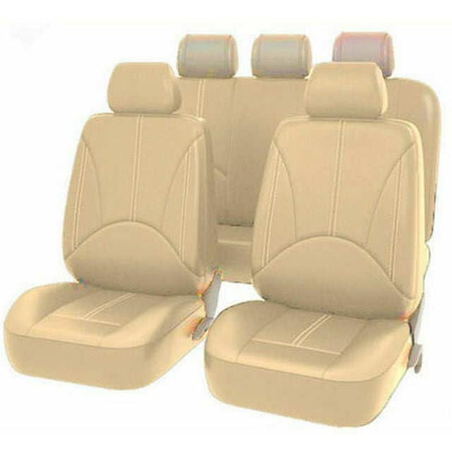 Juego completo de fundas para asientos de coche, protectores impermeables para cojines de asiento de coche, accesorios para la mayoría de vehículos, SUV, camiones