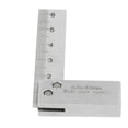 thumbnail image 3 of Machinist Square Tool 90-Degree Right Carpenter Measuring Tool Right Angle Ruler L-Type Square Ruler with Wide Base B, 3 of 5