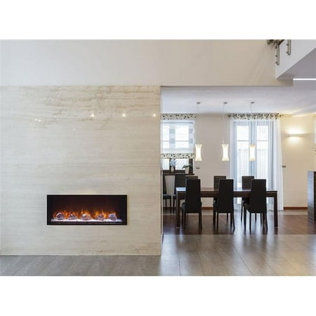 

Modern Flames LFV2-40-15-SH 40 in. Landscape Fullview 2 Series Electric Fireplace - Built-In Clean Face