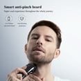 thumbnail image 4 of Men's Electric Shaver - MAX-T Corded and Cordless Rechargeable 3D Rotary Shaver Razor for Men with Pop-up Sideburn Trimmer Wet and Dry with Wall Adapter 100-240V, 4 of 6