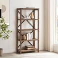 thumbnail image 4 of WE Furniture AZS64MXRO Bookshelf, 64", Rustic Oak, 4 of 8