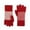 Red, variant on AWZXDE Stretchy Winter Knitted Gloves Full Finger Design for Men Women and Teens - Comfort and Style for Cold Days Red,One Size