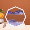 thumbnail image 1 of SSZMDLB under $5 Flowing Sand Art, Octagonal Hourglass Painting Decor, Rotating Sand Artwork for Home Office Desktop Decor, Mesmerizing Sand Flow Design, 1 of 6