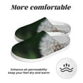 thumbnail image 6 of Picia Dandelion for Women's Lamb-hug Comfy Fleece House Slippers Memory Foam, Slip-on House Shoes Indoor Outdoor-35/36, 6 of 7