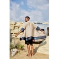 thumbnail image 5 of COOFANDY Men's Long Cardigan Cotton Kimono Robe Lightweight Casual Beach Drape Cape, 5 of 6