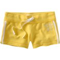 thumbnail image 1 of Aeropostale Womens Aero 87 Terrycloth Casual Mini Shorts, Amarillo, Grande, 1 of 1