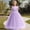 Purple, variant on Kids Dress for Girls Short Sleeves Red Fall Winter Birthday Dresses Girls Christmas Outfit 7-8 year