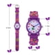 thumbnail image 1 of Reloj con diseño de mariposa en 3D para niños, resistente al agua, de PVC, para niñas y niños, 1 of 8