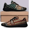 thumbnail image 3 of Faith Family Cattle American flag Shoes Sneakers Black Size 8.5, 3 of 7