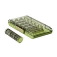 thumbnail image 3 of Weekly Pill Organizer Large Compartments Pill Container Removable Dividers Pill Green, 3 of 8