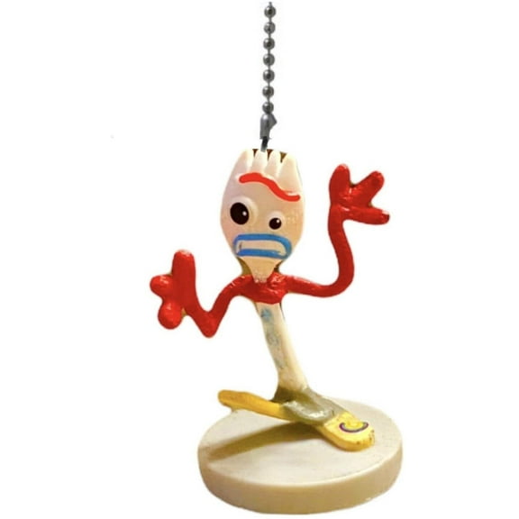 FORKY PVC Fan Lamp Pull Chain Figure Figurine Fork 1.5” New