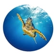 thumbnail image 1 of Cubierta de mesa elástica redonda Paño de cubierta de mesa para mesas de 140 cm de diámetro Restaurante BBQ Sea Turtle Magideal Cubierta de mesa elástica redonda, 1 of 7