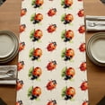 thumbnail image 5 of Table Runners 72 Inches Long Dress Scarves, Cute Ladybugs Farmhouse Kitchen/Dining Table Runner, Coffee Tablerunners, Spring Botanical Leaves Beige 14x72 Inch, 5 of 9