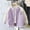 Purple, variant on Toddler Jacket for Girls Button Letter Embroidery Baseball Jacket Boys Lightweight Jacket Winter Jackets Girls' Outerwear Jackets & Coats 2-3 Years