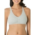 thumbnail image 6 of Fruit of the Loom Women's Shirred Front Racerback Sports Bra, Style-90011, 3-Pack, 6 of 8