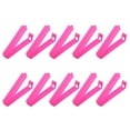 thumbnail image 1 of Clips de sellado de 3.5 pulgadas, paquete de 10, sellador de bolsas de plástico reutilizable para almacenamiento de alimentos, rojo rosa, 1 of 5