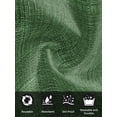 thumbnail image 7 of Dark Green Burlap Texture Cloth Napkins Set of 4 Reusable Dinner Napkins, Farmhouse Vintage Green Cocktail Napkin Washable Table Napkins for Wedding/Holiday Party/Baby Shower 20"x20", 7 of 7