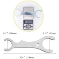 thumbnail image 3 of Llave para grifo,Llave para grifo Llave para grifo Herramientas de reparación de cerveza,Accesorios para cerveza Herramientas de reparación de mango portátiles,Herramientas de mano, 3 of 5