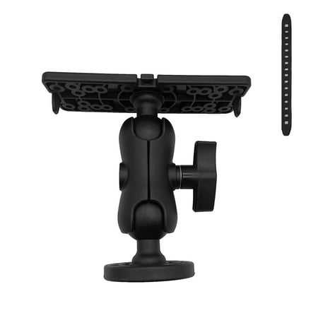 Image of Aoanydony Fish Holder Portable Angle Adjustable 360 Degree Swiveling Fixing Ball Mount Outdoor Fishing Boat Sailboat Mounting Plate