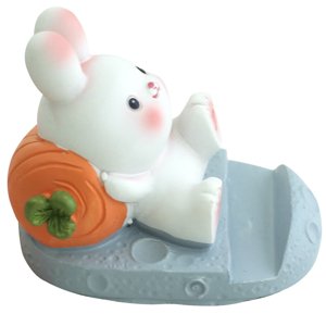 Bunny Téléphone Stand Cartoon Lapin Support de téléphone Bureau Téléphone mobile Stand Home Decor