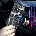 thumbnail image 5 of case for Samsung Galaxy A72 Man Case,Camouflage Sturdy Phone Case with Heavy Duty Shockpro of Military Grade Anti-Fall Protection and Built-in Magnetic Cover for Samsung Galaxy A72 MC Light Blue, 5 of 14