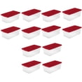 thumbnail image 1 of Sterilite 106 Quart Latching Plastic Stackable Storage Container Bin (12 Pack), 1 of 2