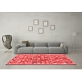 thumbnail image 3 of Ahgly Company Indoor Rectangle Abstract Red Contemporary Area Rugs, 6' x 9', 3 of 4