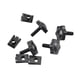 thumbnail image 4 of sweethay Tornillo duradero para caja lateral: conveniente y antirrobo, tornillos antirrobo para maletero, color negro Negro 10piezas, 4 of 6